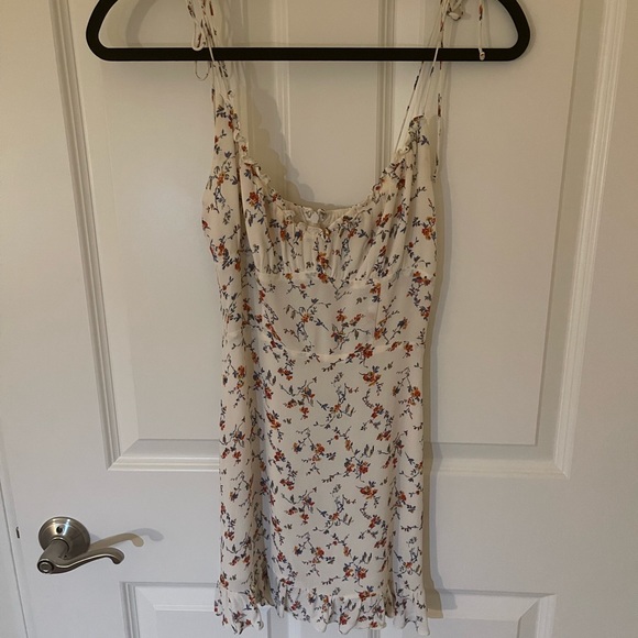 Reformation Esther Floral Ruffle Mini Sundress - Picture 4 of 6